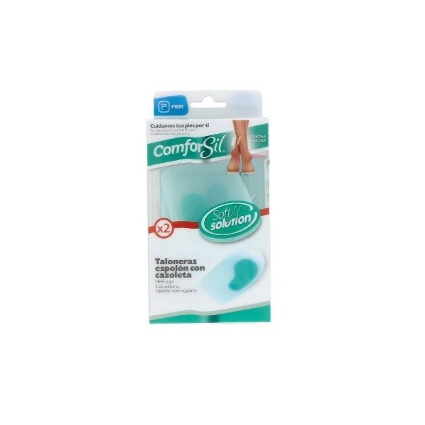 Talonera Comforsil Cazoleta para Espolón Talla Media 2 Unidades