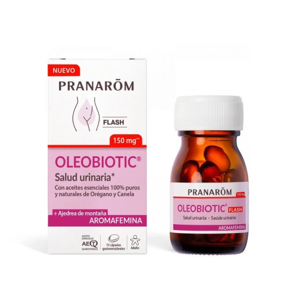 Pranarom Oleobiotic Salud Urinaria 15 capsulas