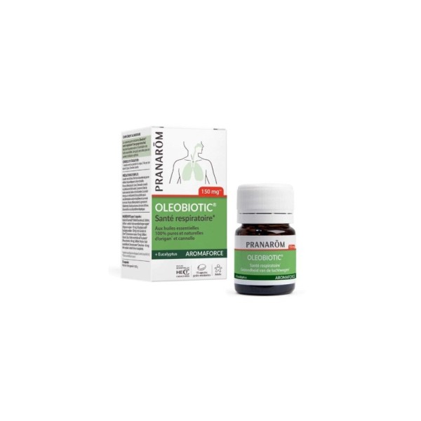 Pranarom Aromaforce Oleobiotic Salud Respiratoria 15 Caps Pranarom