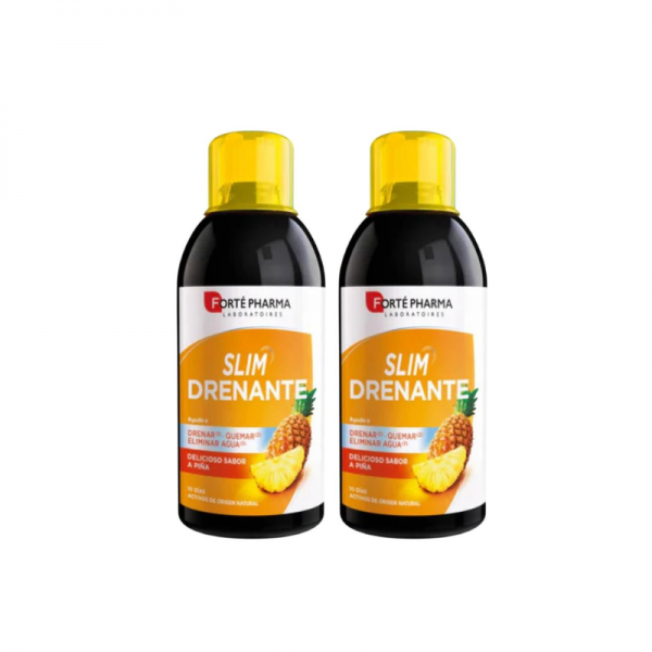 Forté Pharma Turboslim Drenante Sabor Piña Duplo 2 x 500ml