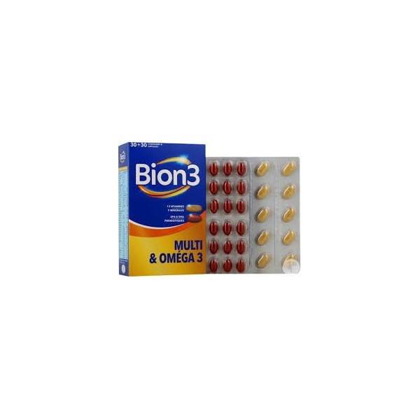 Bion3 Multi  & Omega 3 30+30 Comprimidos