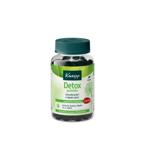 Hartmann Kneipp Detox Gummies 60 Caramelos De Goma Sabor Manzana Limon