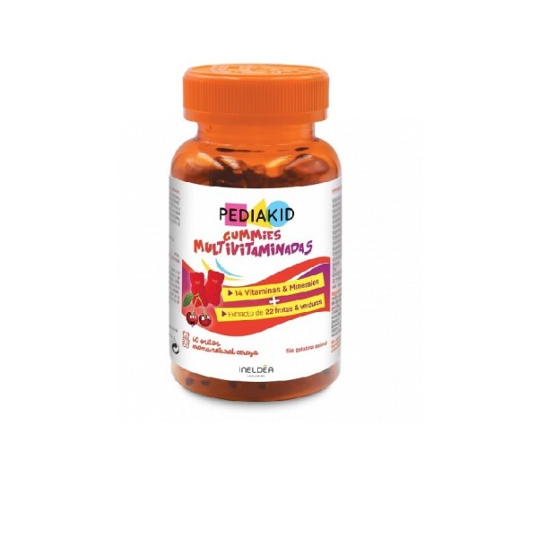 Vaminter Pediakid Multivitaminas 60 Gominolas