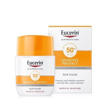Eucerin Sun Fluido Sensitive Protect SPF-50+ 50 ml