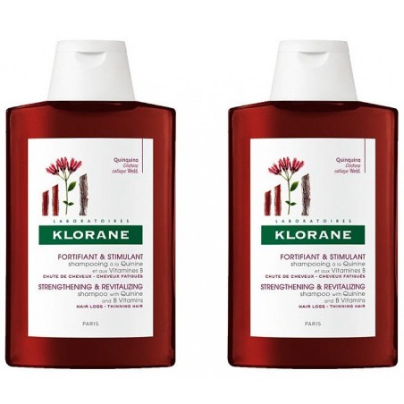 Klorane Cahmpú Quinina Duplo 2 x 400ml