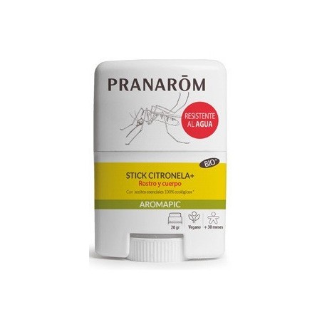 Pranarom Stick Citronela+ BIO Rostro y Cuerpo 20gr