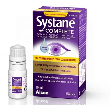 Systane Complete Gotas Oftálmicas Lubricantes 10ml