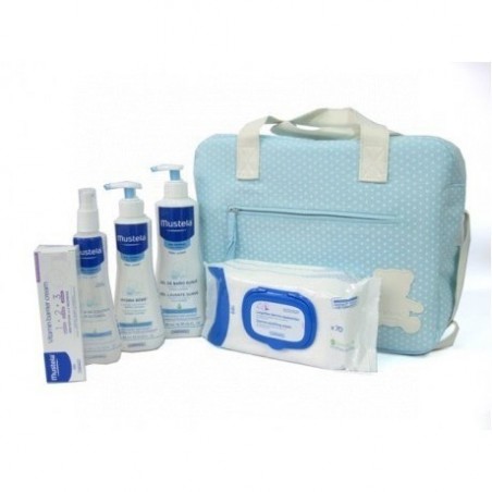 Mustela Bolsa Primeros Productos Azul