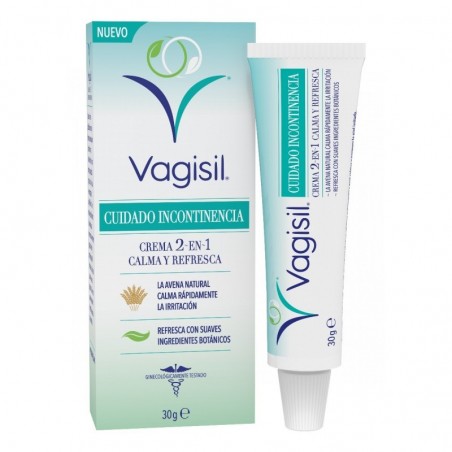 Vagisil Cuidado Incontinencia Crema 2 en 1 30gr