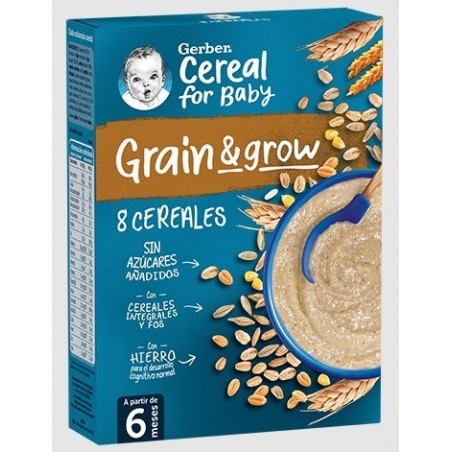 Gerber Papilla 8 Cereales 250 gr +6m