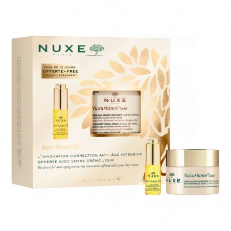 Nuxe Nuxuriance Gold Crema Aceite Nutrifortificante + Súper Sérum 10 5ml
