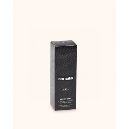 Sensilis Velvet Skin HA Sërum y Foundation Color Amande 30gr