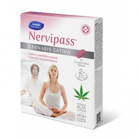 Mayla Nervipass Cannabis Sativa 30 Comprimidos