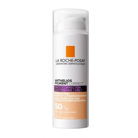 La Roche Posay Anthelios Pigment Correct SPF-50+ Tono Medio 50ml