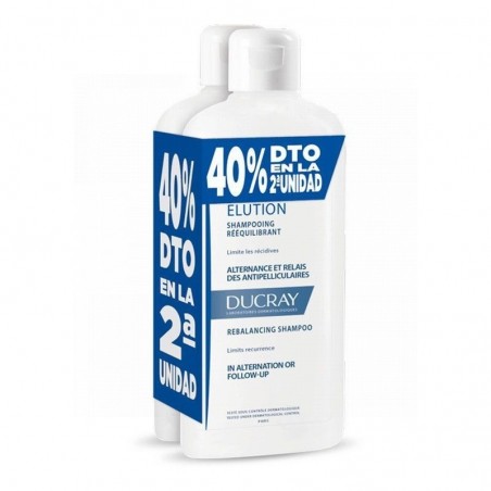Ducray Elucion Champú Tratante Pack 2 x 400ml