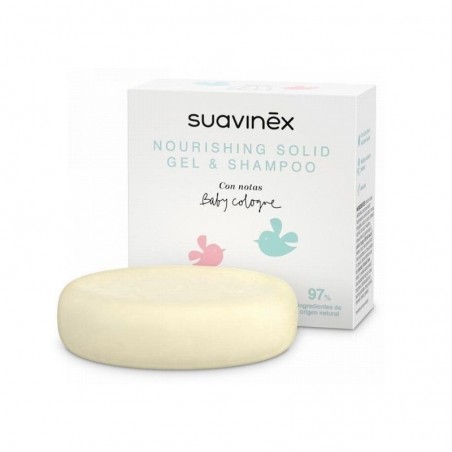 Suavinex Gel Champú Sólido Baby Cologne 85gr