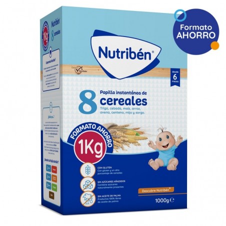 Nutribén Papilla 8 Cereales 1000gr
