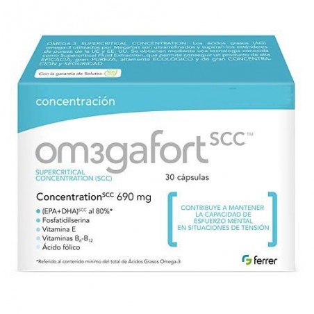 Omegafort Concentración 30 Cápsulas