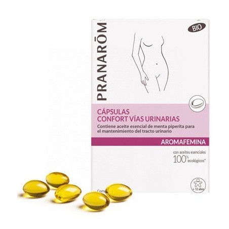 Pranarom Aromafemina Confort Vías Urinarias 30 Cápsulas