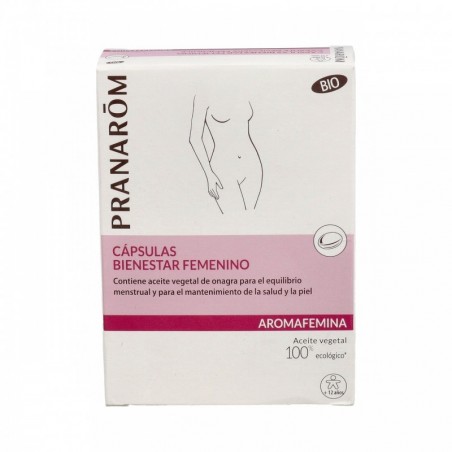 Pranarom Bienestar Femenino Onagra 30 Cápsulas