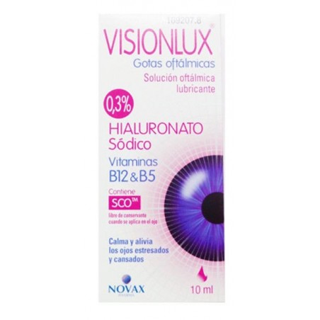 Visionlux Sol Oftálmica Estéril 10ml