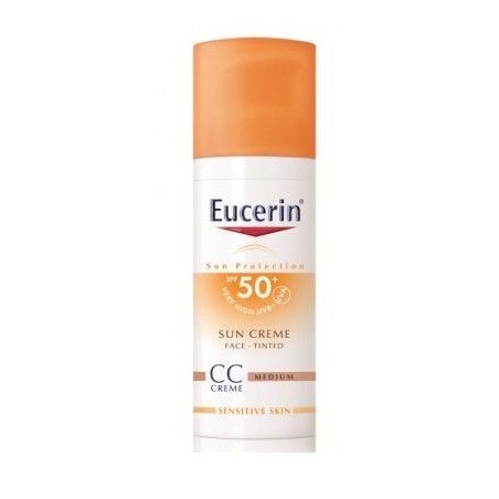 Eucerin Sun Protection 50+ Crema Rostro Cc 50 Ml