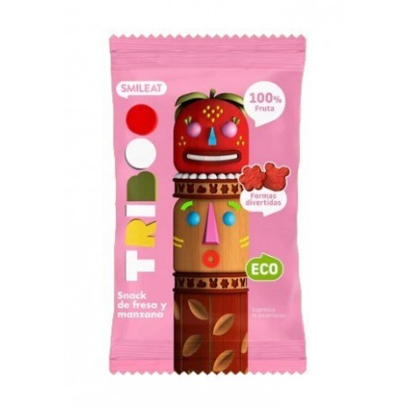 Smileat Snack Triboo Fresa y Manzana 25g