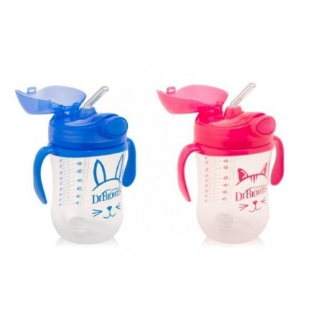 Dr. Browns Vaso con Pajita 270ml