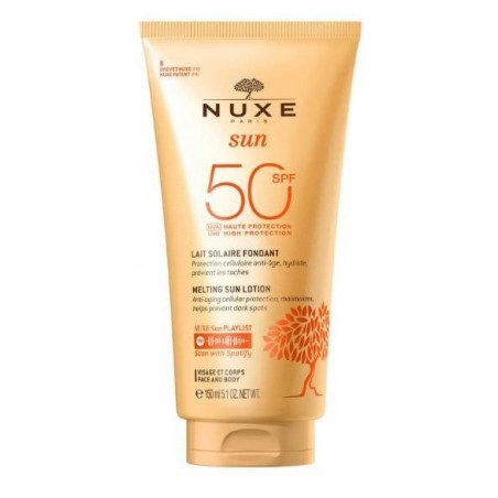 Nuxe Sun Leche Fundente Alta Protección SPF-50 150ml