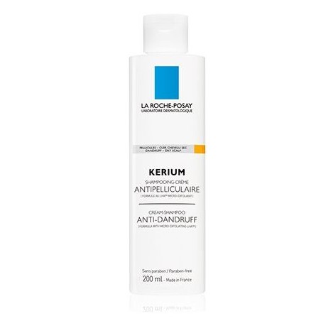 La Roche Posay Kerium Champú Crema Caspa Seca 200 ml