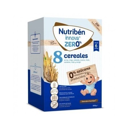 Nutriben innova 8 Cereales 0% 1 Envade 500 g
