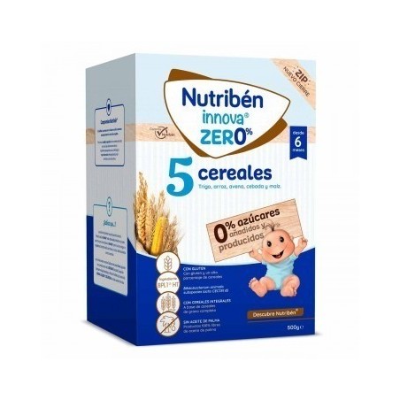 Nutriben innova 5 Cereales 0% 1 Envase 500 g
