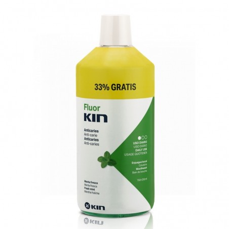 Fluorkin Anticaries Enjuague Bucal 750 + 250 ml