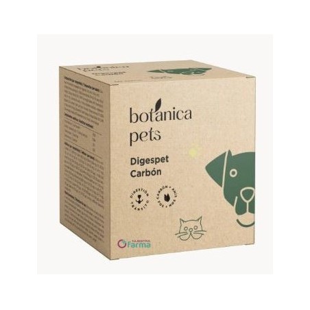 Botánica Pets Digespet Carbón 60 Comprimidos