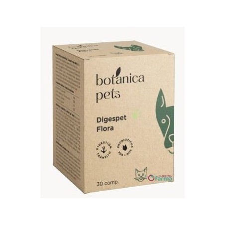 Botánica Pets Digestpet Flora 30 Comprimidos