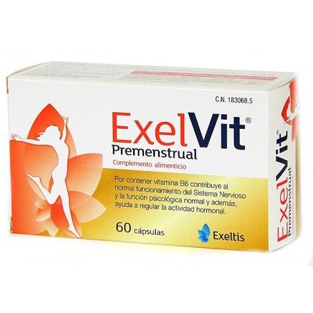 Exelvit Premenstrual 60 Cápsulas
