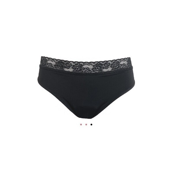 Enna Braga Menstrual Dia 1 Unidad Talla M Flujo Abundante Color Negro
