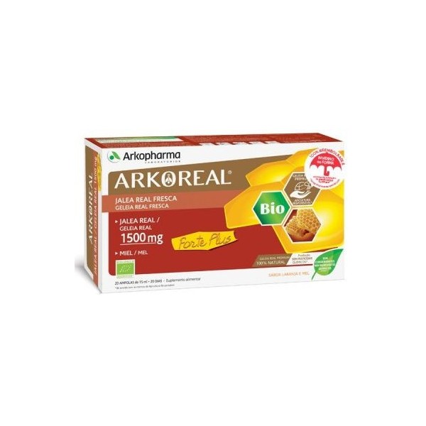 Arkoreal Jalea Real Fresca Bio 1500 mg 20 Ampollas
