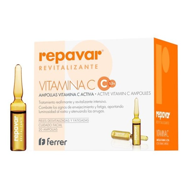 Repavar Revitalizante Vitamina C Activa 20 Ampollas