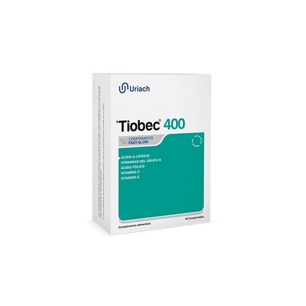 Tiobec 400 Fast Slow 40 Comprimidos