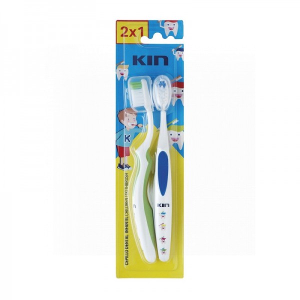 Kin Cepillo Dental Infantil 2uds