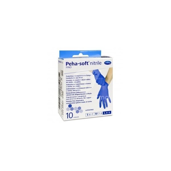 Peha Soft Guantes Nitrilo Talla L 10uds