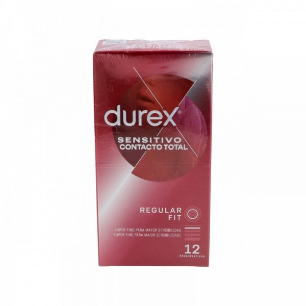 Durex Preservativos Sensitivo Contacto Total 12uds