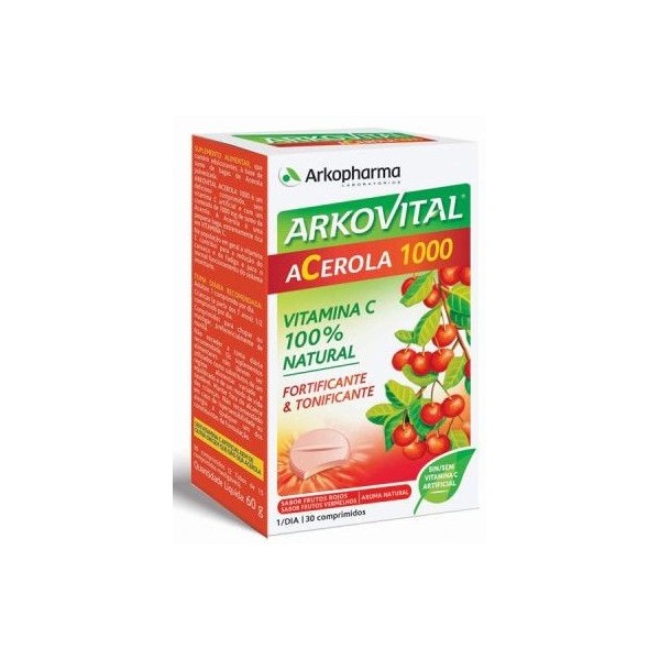 Arkopharma Arkovital Acerola 1000 30 Comprimidos