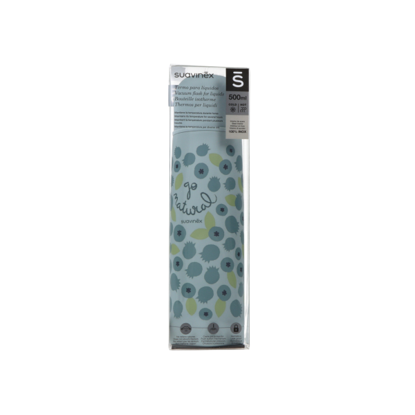 Suavinex Hygge Termo Para Líquidos Color Azul 500 ml