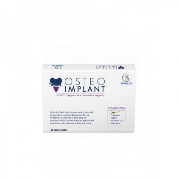 Osteo Implant 30 Comprimidos