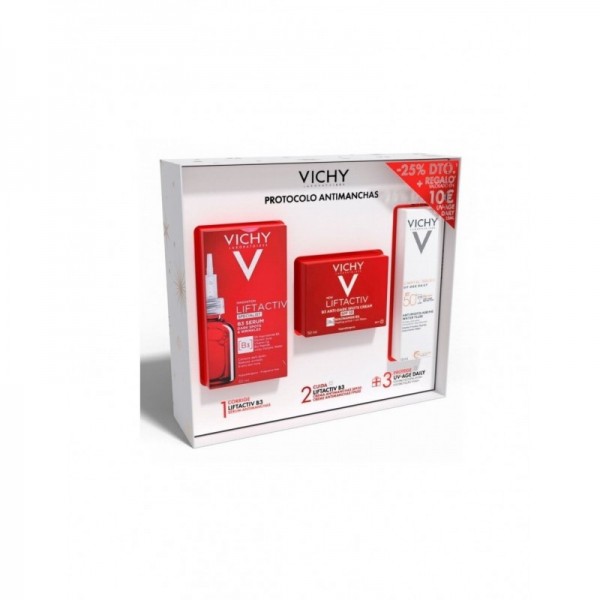 Vichy Cofre Liftactiv B3 Serum 30ml + Crema B3 Antimanchas 50ml + Capital Soleil SPF50+ 15ml