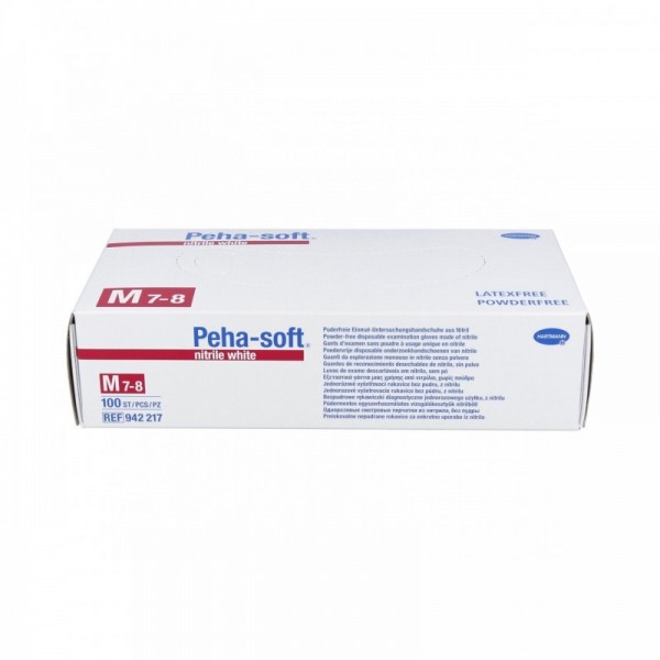 Hartmann Peha Soft Guante Nitrilo Blanco T-M 100uds
