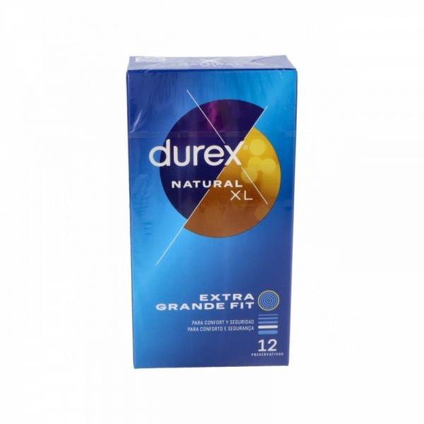 Durex Preservativos Natural XL 12uds