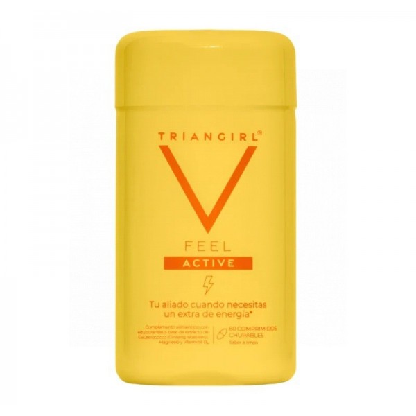 Ordesa Triangirl Feel Active  60 Comprimidos Chupables Sabor Limon